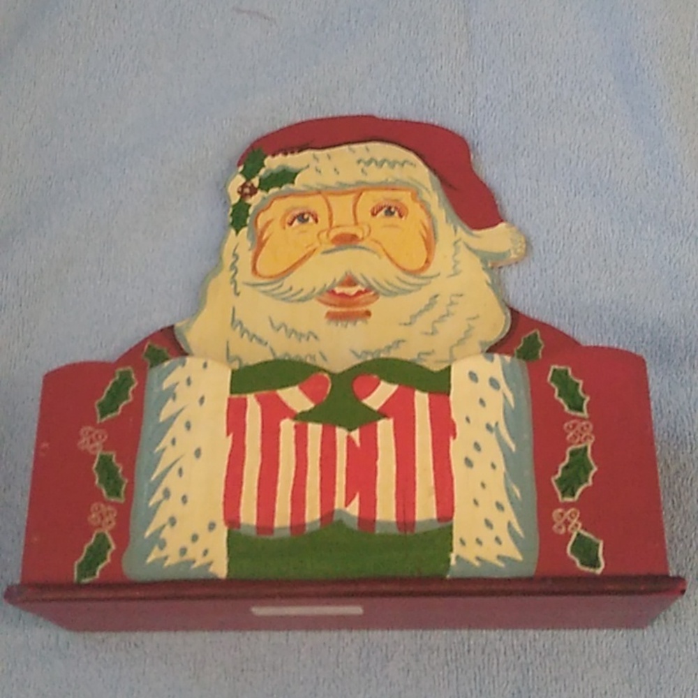 🪷3/$20 Vintage Christmas Card Holder